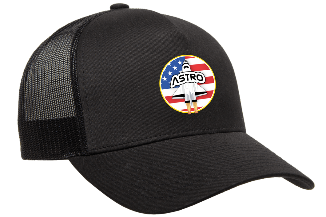 ASTRO Trucker Black - Freedom I Hat