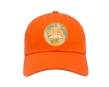 Load image into Gallery viewer, ASTRO Dad Hat Orange - PVC Hat
